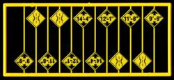 #8298 BRIDGE WARNING SIGNS