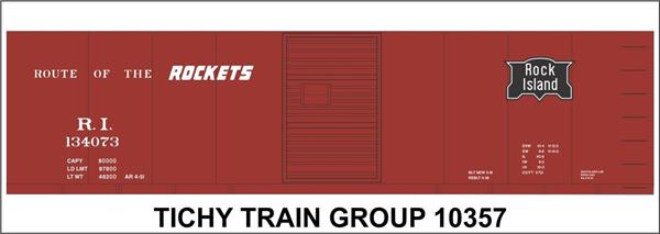 #10357S RI 40' STEEL BOXCAR DECAL