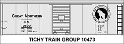 #10473N-6 40' ALUMINUM BOXCAR 1944