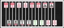 #8314 ASST WARNING SIGNS