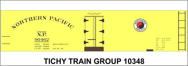 #10348N NP 40' WOOD REEFER DECAL