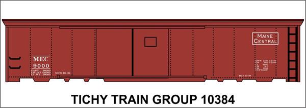 #10384 MEC 50' STEEL BOXCAR DECAL