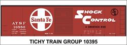 #10395-6N ATSF 40' STEEL BOXCAR DECAL 6 SETS