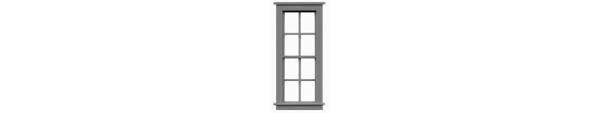 #8030 4/4 DOUBLE HUNG WINDOW
