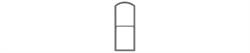 #8044 DOUBLE HUNG ARCH TOP MASONRY WINDOW