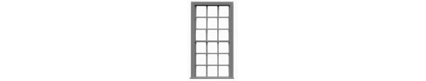 #8054 9/9 DOUBLE HUNG WINDOW