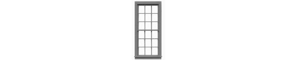 #8056 9/9 DOUBLE HUNG WINDOW
