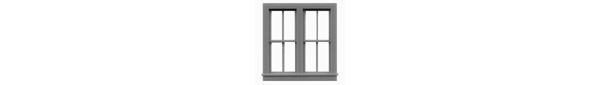 #8063 2/2 DOUBLE UNIT DBL HUNG WINDOW