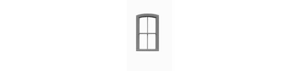 #8072 2/2 ARCH TOP WINDOW