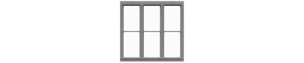 #8094 1/1 TRIPLE UNIT WINDOW