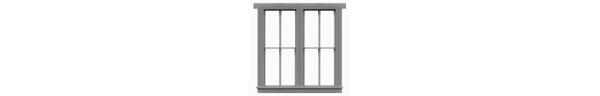 #8098 2/2 DOUBLE UNIT DBL HUNG WINDOW