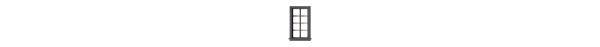 #2546 4/4 DOUBLE HUNG WINDOW