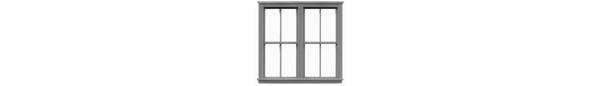 #8103 DOUBLE 2/2 DBL HUNG WINDOW