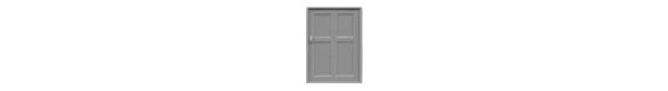 #8108 4 PANEL UTILITY DOOR