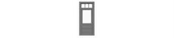 #8130 RESIDENTIAL DOOR/TRANSOM