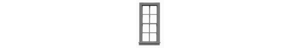 #8131 4/4 DOUBLE HUNG WINDOW