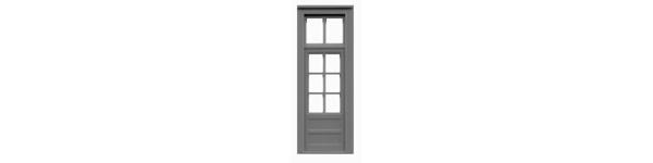 #8132 6 LITE DOOR & TRANSOM