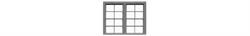 #8137 4/4 DBL HUNG DBL UNIT WINDOW