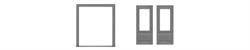 #8192 DOUBLE DOOR & FRAME