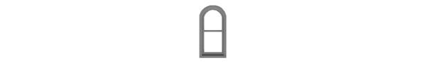 #8200 1/1 ROUND TOP WINDOW