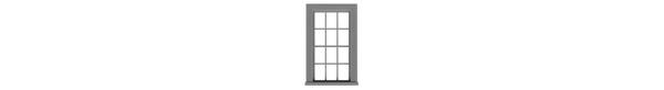 #8217 6/6 DOUBLE HUNG WINDOW