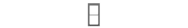 #8237 1/1 DOUBLE HUNG WINDOW