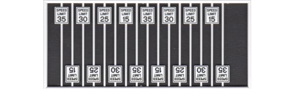 #8259 SPEED LIMIT SIGNS