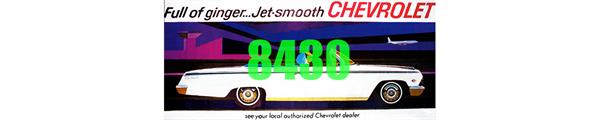#8430 CHEVROLET JET SMOOTH BILLBOARD
