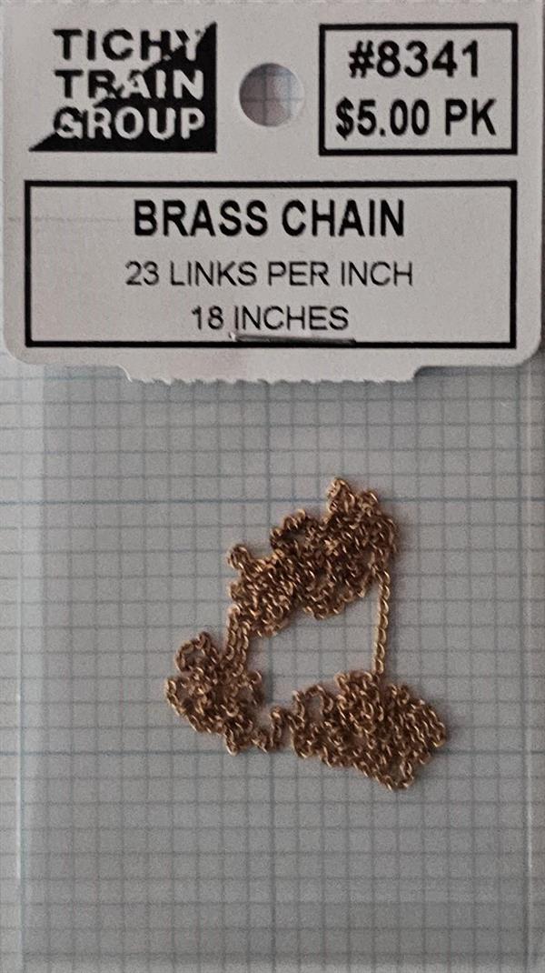 #8341 BRASS CHAIN 23 LPI