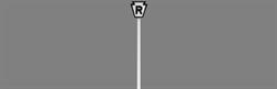#8297 PRR KEYSTONE RING SIGN