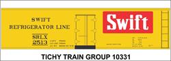 #10331 SWIFT 40' STEEL REEFER DECAL