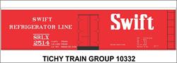 #10332 SWIFT 40' STEEL REEFER DECAL