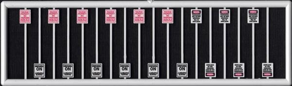 #2693 NO TRESPASSING SIGNS N