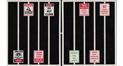 #2100 ASSORTED WARNING SIGNS