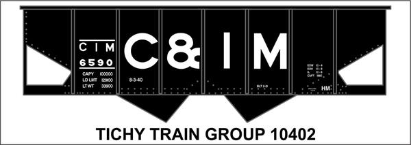 #10402-6N C&IM 2 BAY STEEL HOPPER 6 SETS