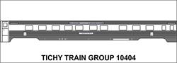 #10404-6N BAR PASSENGER CARS 6 SETS