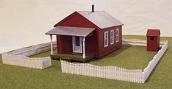 #7021 ONE ROOM SCHOOLHOUSE