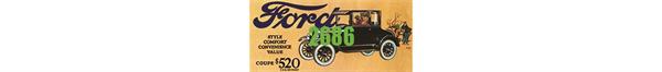 #2686 FORD MODEL T BILLBOARD N